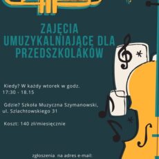 ZAJĘCIA UMUZYKALNIAJĄCE DLA NAJMŁODSZYCH