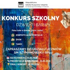 🎨🎶 KONKURS SZKOLNY „DŹWIĘKI I BARWY” 🎶🎨