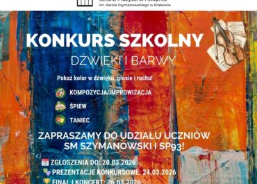 🎨🎶 KONKURS SZKOLNY „DŹWIĘKI I BARWY” 🎶🎨